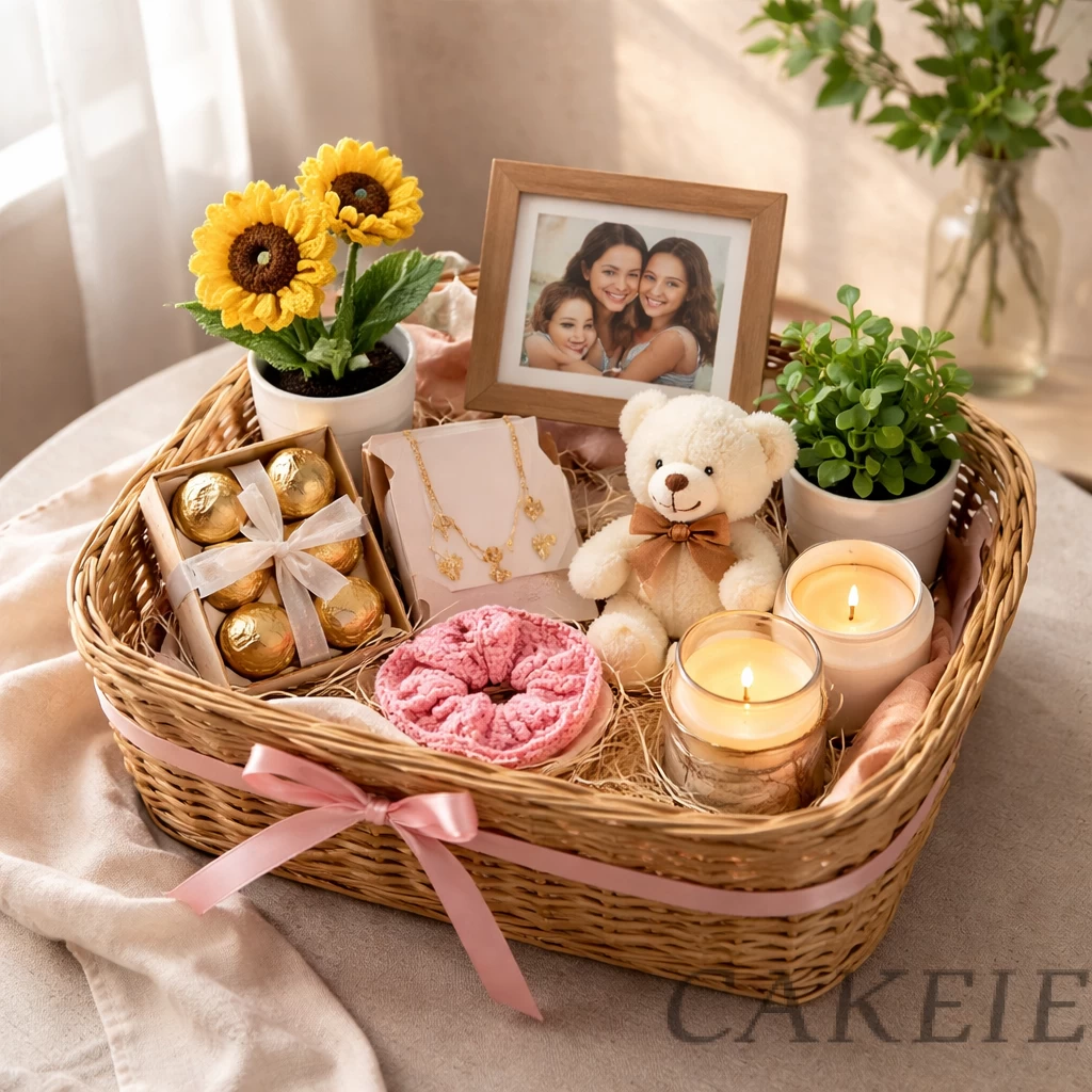 Luxury Mom Care Gift Basket